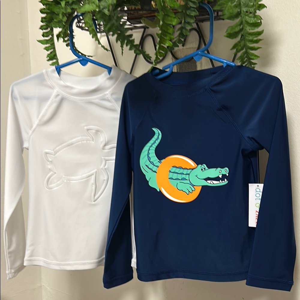 NWT Two Dot & Zazz Boys Long Sleeve Shirts and a pair of  365Kids Boys Joggers.
